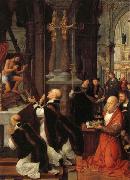 Isenbrandt, Adriaen The Mass of St.Gregory china oil painting reproduction